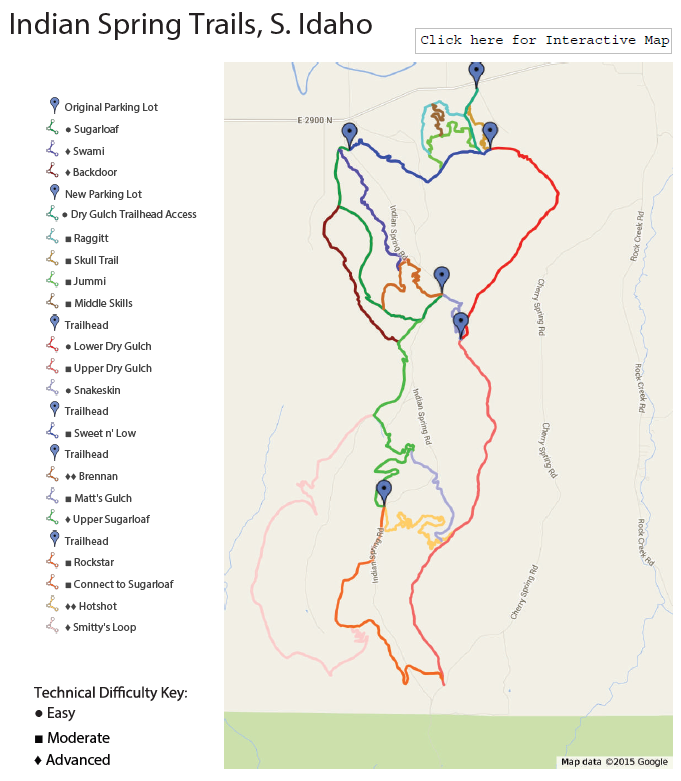 Idaho Hiking Trails Map South Hills Single Track Trails - Visit Southern Idaho