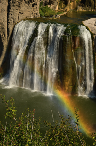 Shoshone Falls with Rainbow.