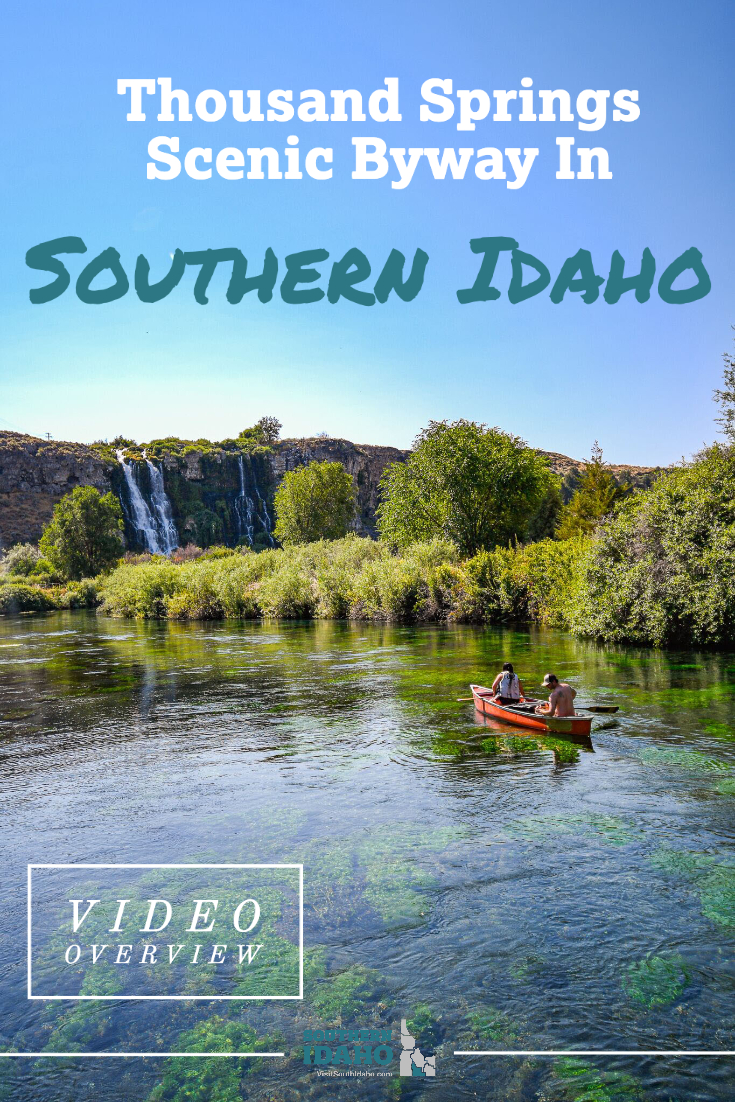 Thousand Springs Scenic Byway, Lemmon Falls, Hagerman, Idaho