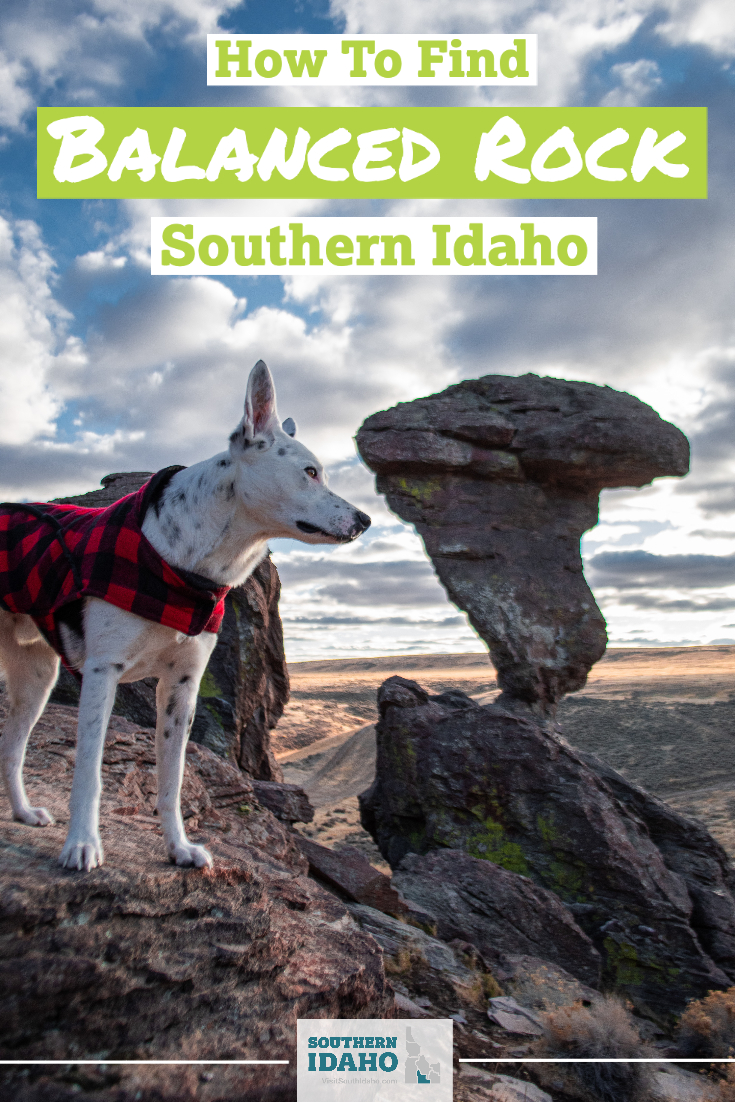 Balanced Rock in Southern Idaho is a must-see Idaho attraction for all visitors to Twin Falls, ID and the surrounding area!
