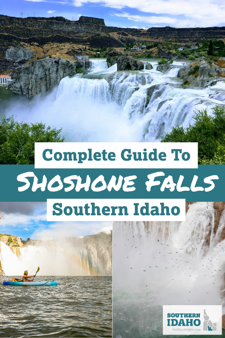 guide to Shoshone Falls, a huge waterfall found in Southern Idaho near Twin Falls.