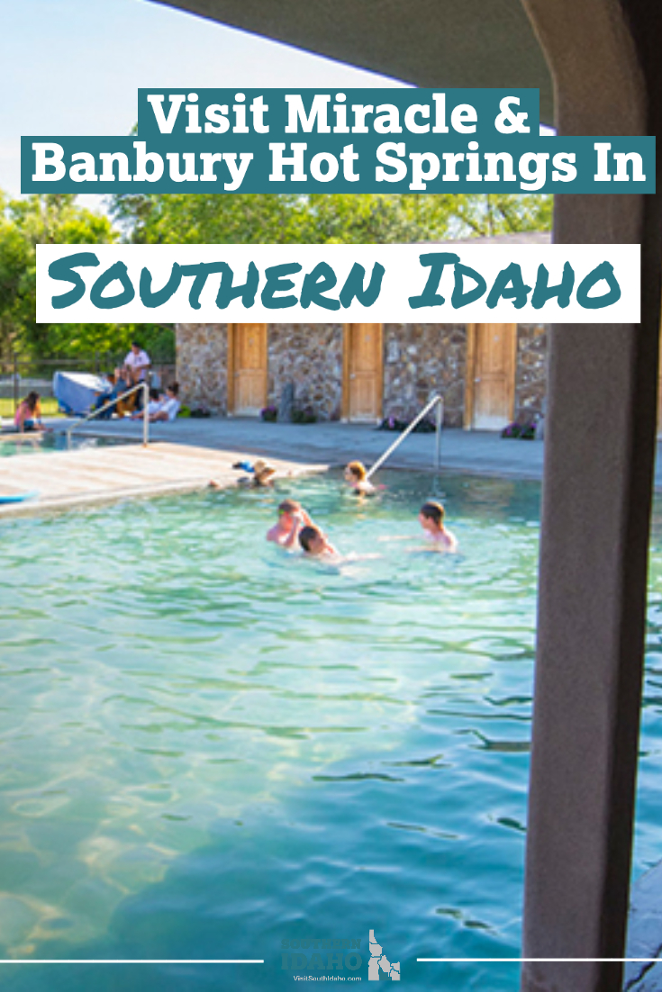 There are plenty of hot springs in Southern Idaho but Miracle & Banbury Hot Springs are great choices near Twin Falls, Idaho. Photo Courtesy of Visit Idaho.