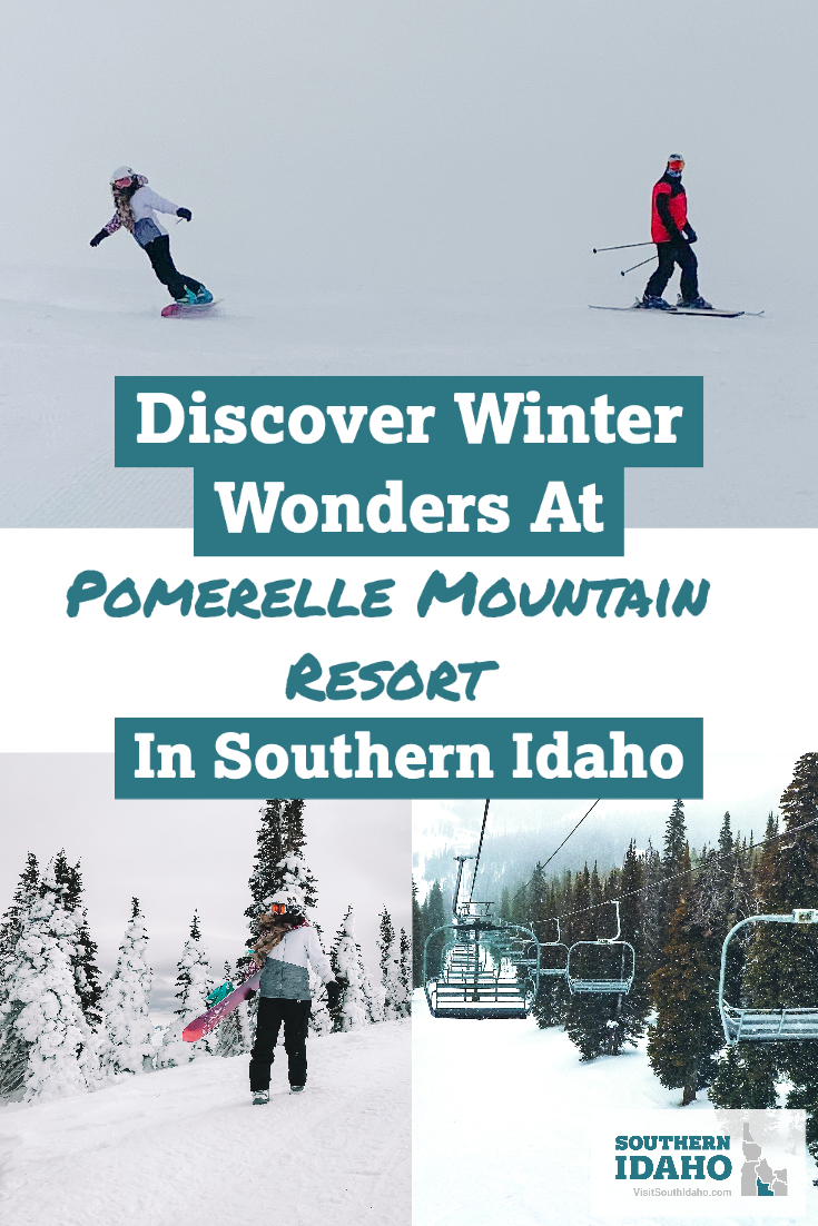 Pomerelle Mountain Resort in Southern Idaho is the perfect place for family and friends to go skiing and snowboarding in Idaho! This is a great winter activity near Twin Falls, Idaho. -2