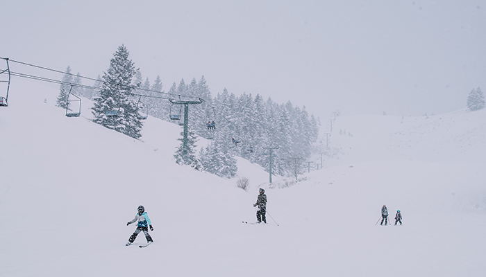 Soldier Mountain Ski Area, Fairfield, Idaho, Winter, snow