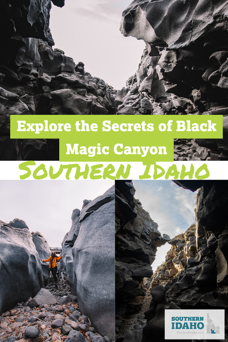 This is an awesome canyon in Idaho to explore! It's called the black magic canyon and can be found in Southern Idaho near Twin Falls, Idaho.-2