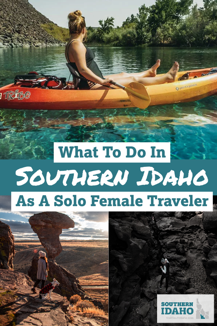 Solo Female Travel, Box Canyon, Twin Falls, Hagerman, Hike