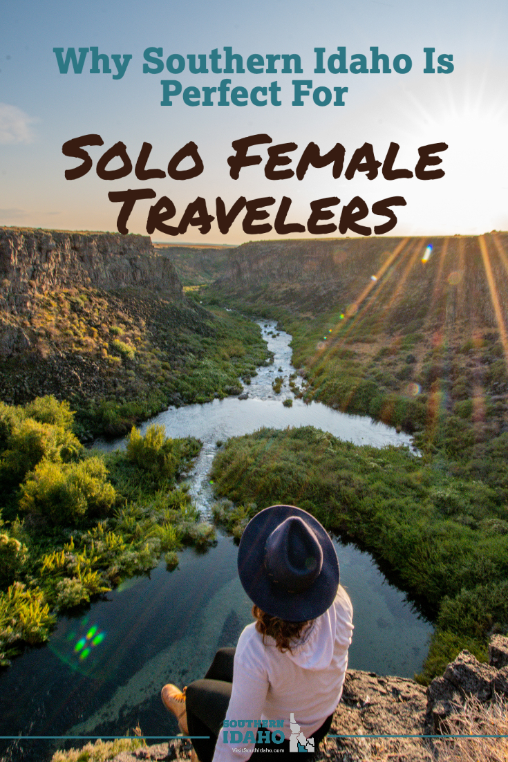 Solo Female Travel, Box Canyon, Twin Falls, Hagerman, Hike