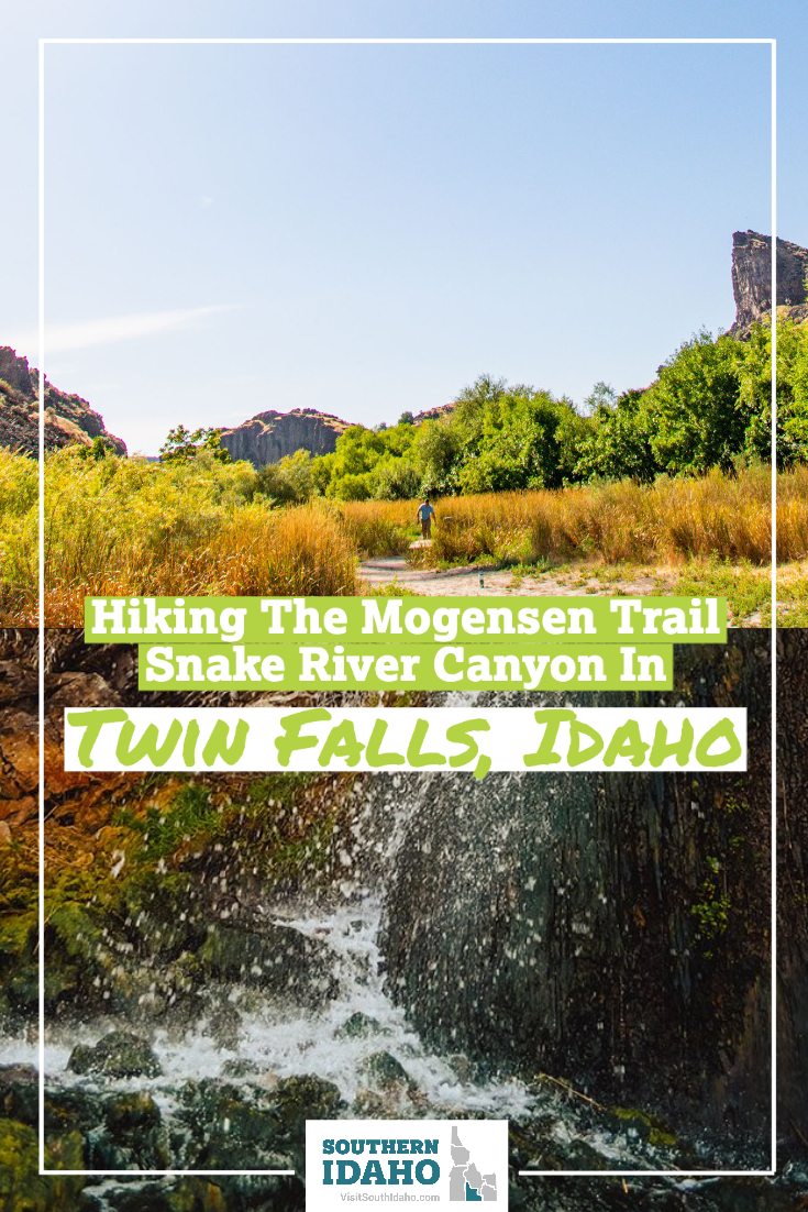 Twin Falls, Mogensen Trail, Hike, Waterfall, Snake River Canyon