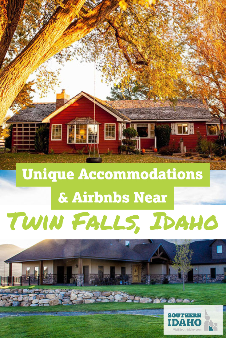 Here is a unique guide of where to stay in Southern Idaho or when visiting Twin Falls, Idaho area! There are several unique accommodations like airbnbs, tipis, and vacation homes!