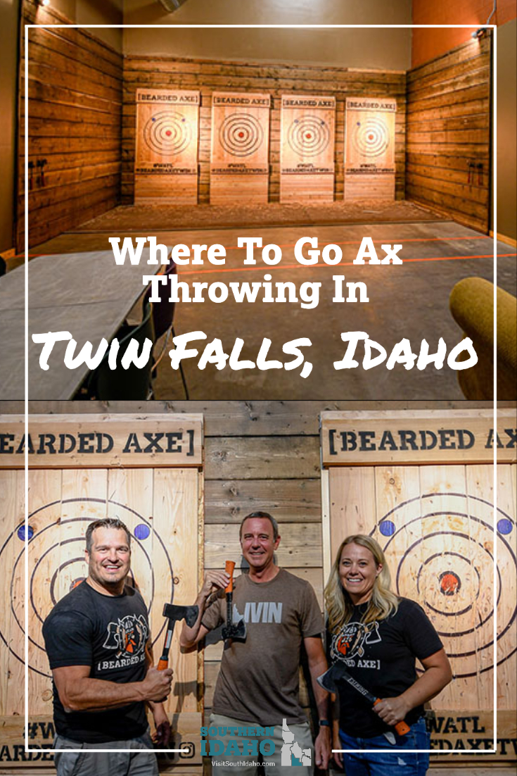 Looking for a family-friendly activity in Southern Idaho? There are plenty of things to do in Twin Falls, ID but ax throwing is definitely a unique activity!-2