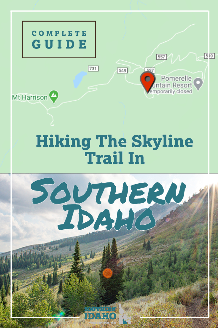 Skyline Trail, Albion, Burley Idaho, Pomerelle, City of Rocks National Reserve