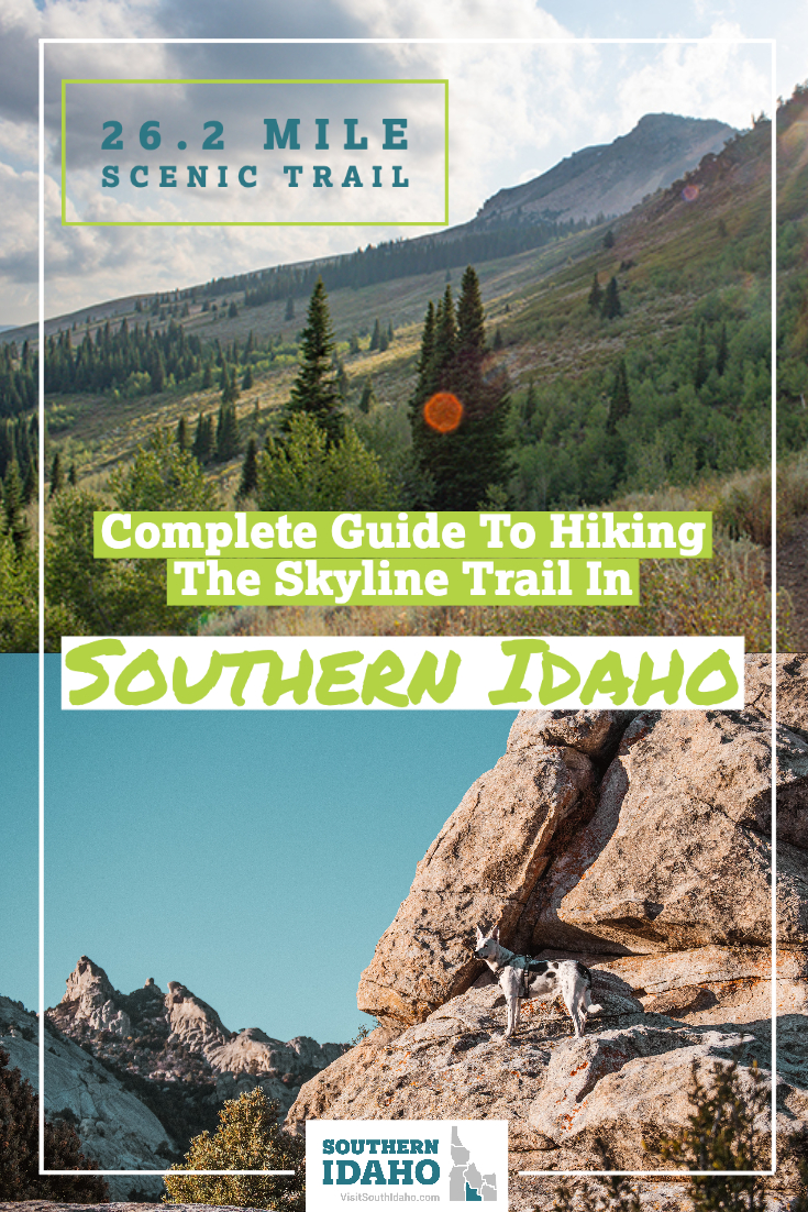 Skyline Trail, Albion, Burley Idaho, Pomerelle, City of Rocks National Reserve