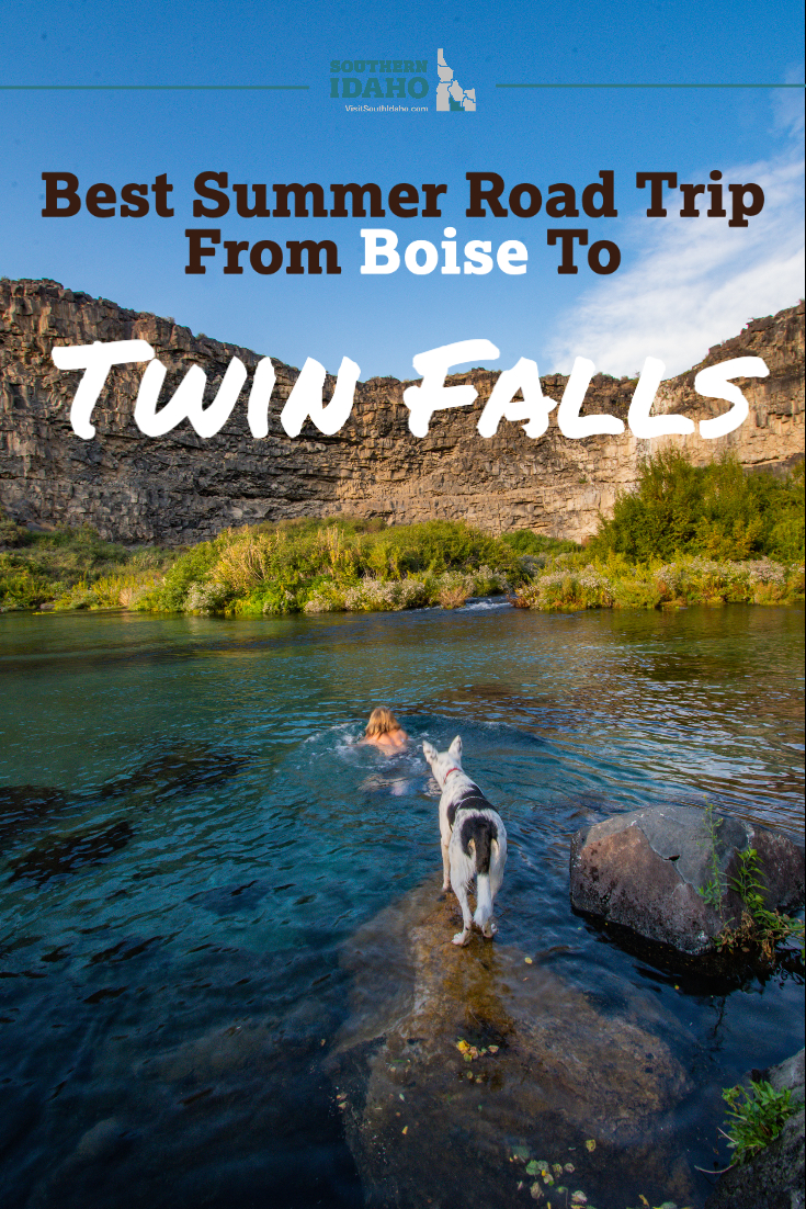 I love this summer road trip in Idaho complete itinerary! This road trip from Boise, Idaho To Twin Falls, Idaho is a summer bucket list road trip!