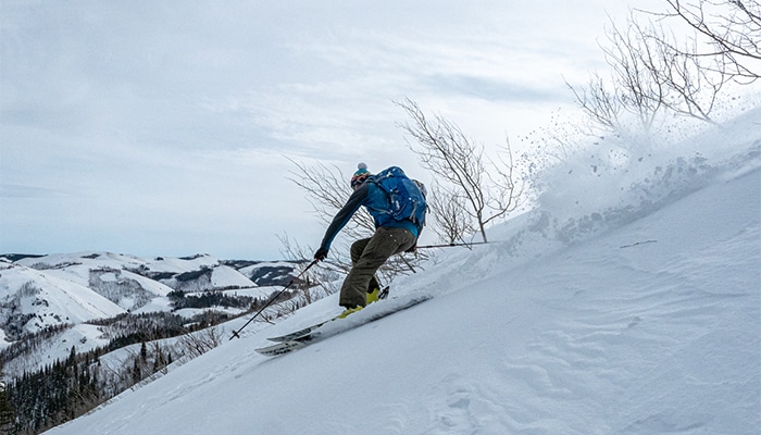 Magic Mountain Back Country Skiing south of Twin Falls, Idaho