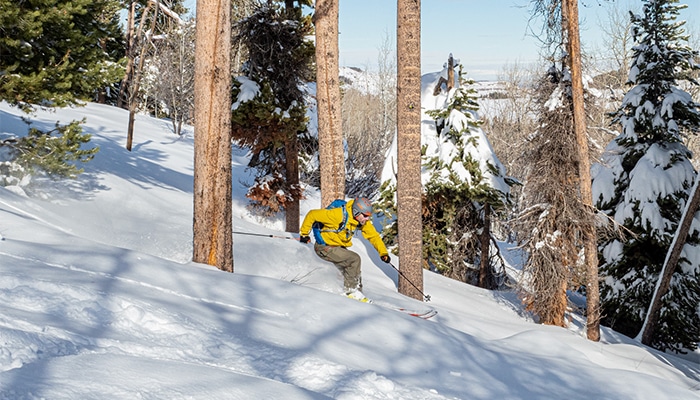 Magic Mountain Back Country Skiing south of Twin Falls, Idaho