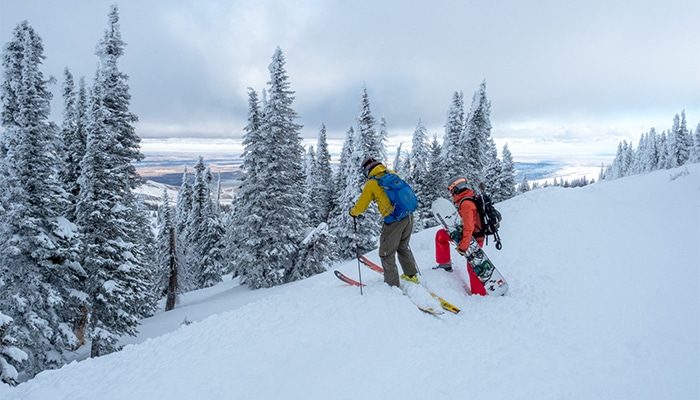 Pebble Creek Ski Area in Southeast Idaho High Country