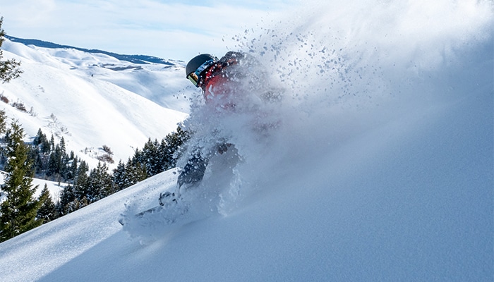 Pebble Creek Ski Area in Southeast Idaho High Country