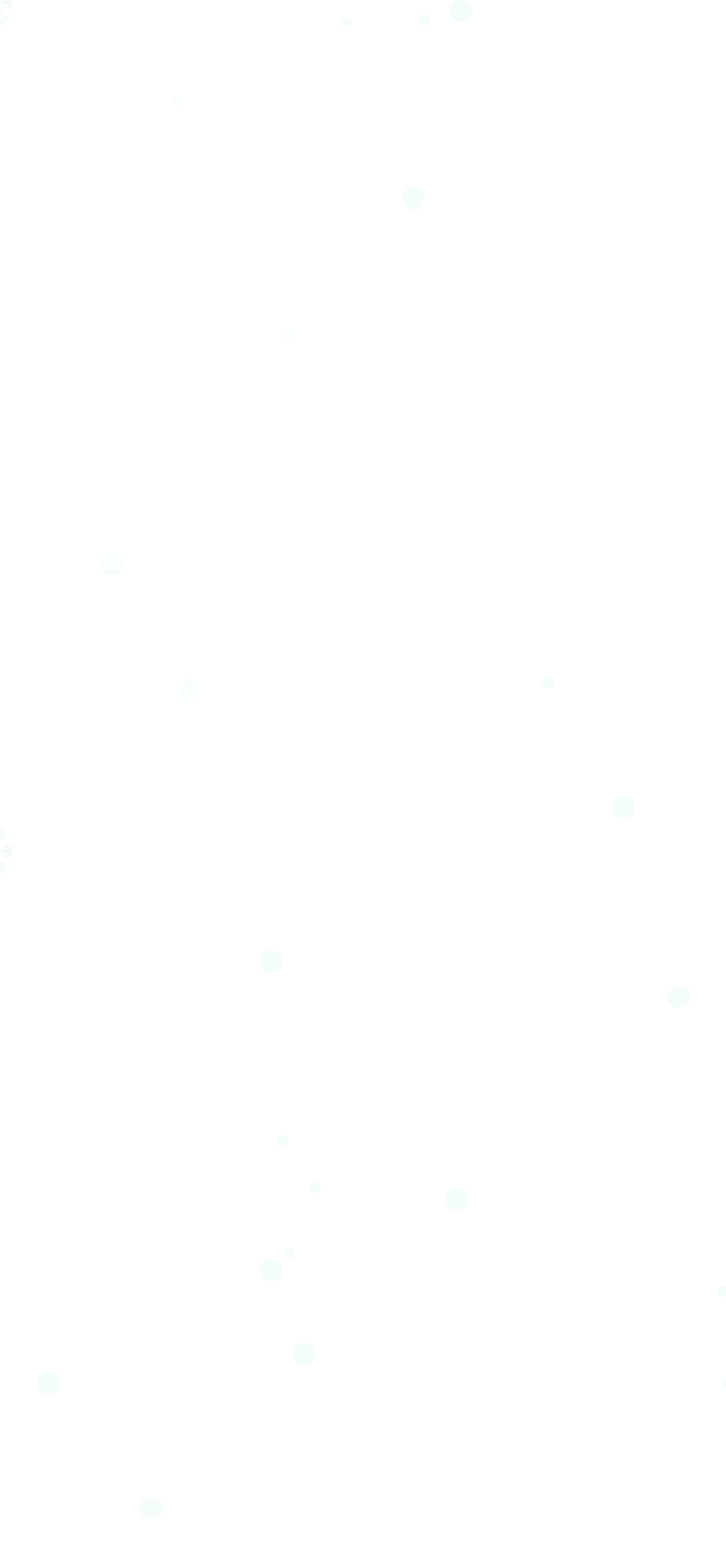 An illustrated background with snowflakes.