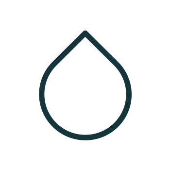 A water droplet icon.